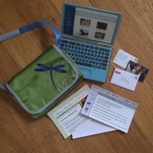 Lanie Girl of the Year Messenger Bag and contents